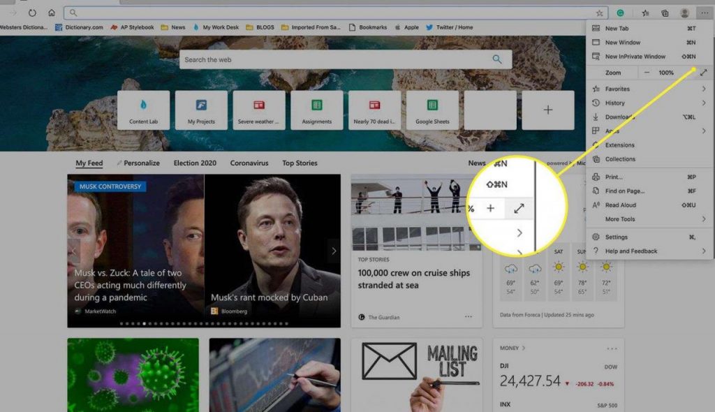 How To Make Microsoft Edge Full Screen
