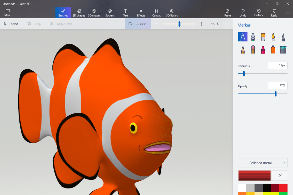 Jak wstawiać i malować modele 3D w programie Paint 3D Blog